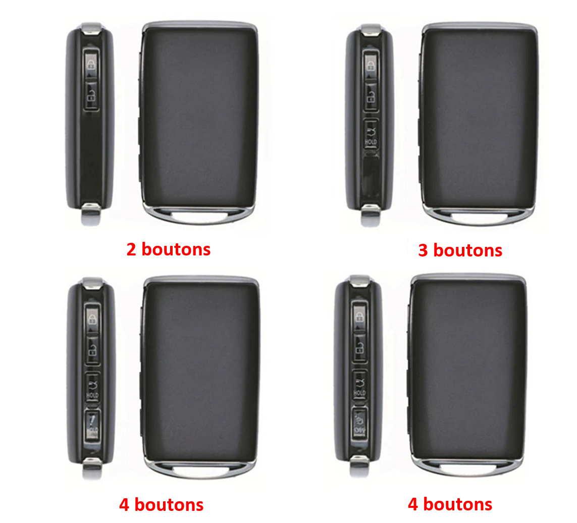 Coque en TPU transparent intégrale pour clé Mazda