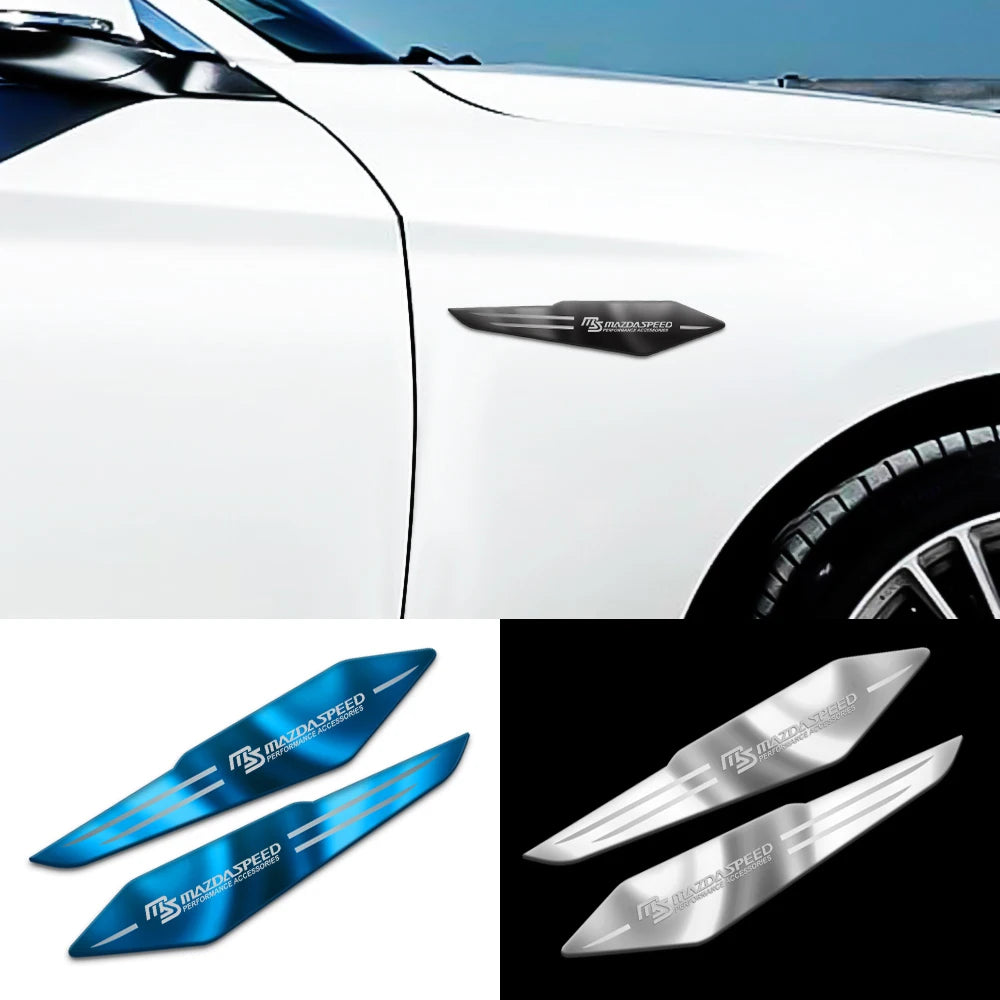 Stickers métal pour carrosserie - Édition Mazda