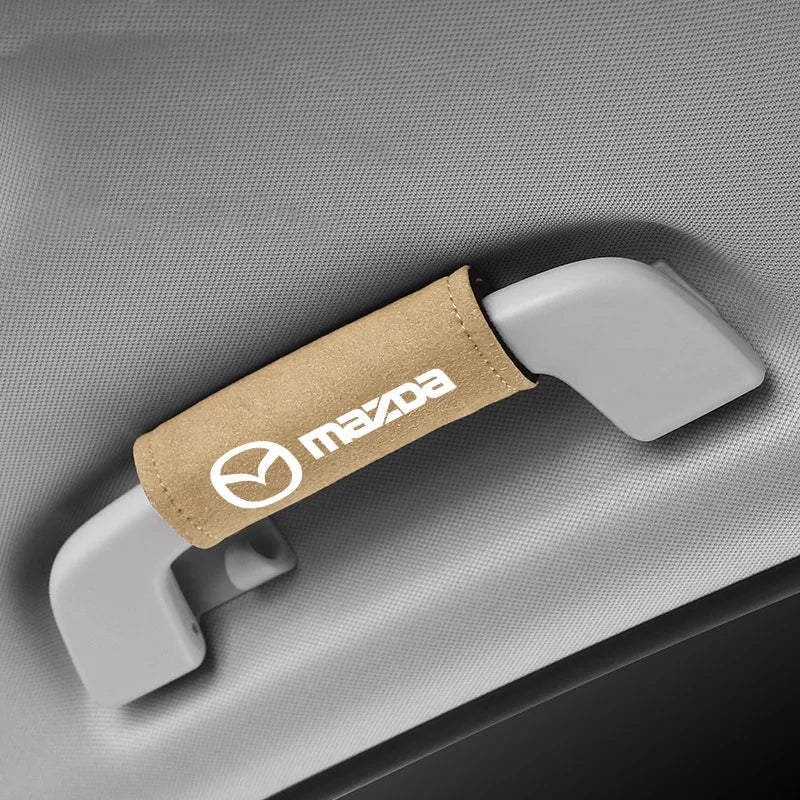 Protège-poignées de plafond en suédine – Édition Mazda