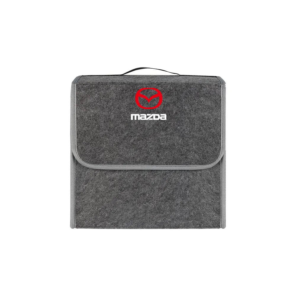 Boîte de rangement de coffre pliable en feutrine - Édition Mazda + MS