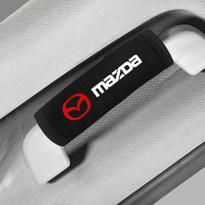 Protège-poignées de plafond en coton – Édition Mazda