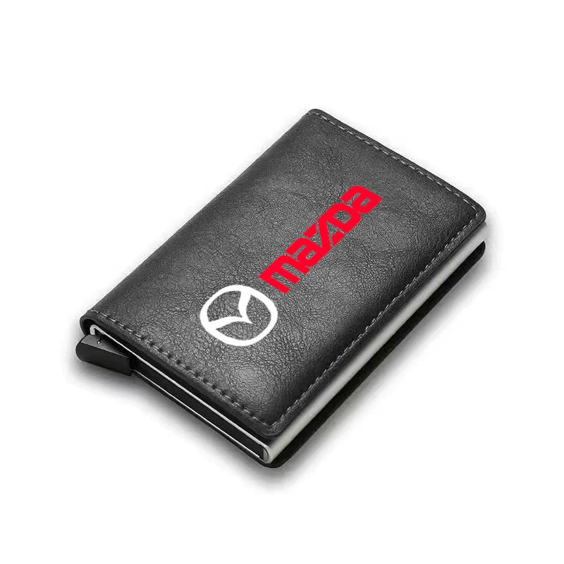 Porte-carte RFID en similicuir - Édition Mazda