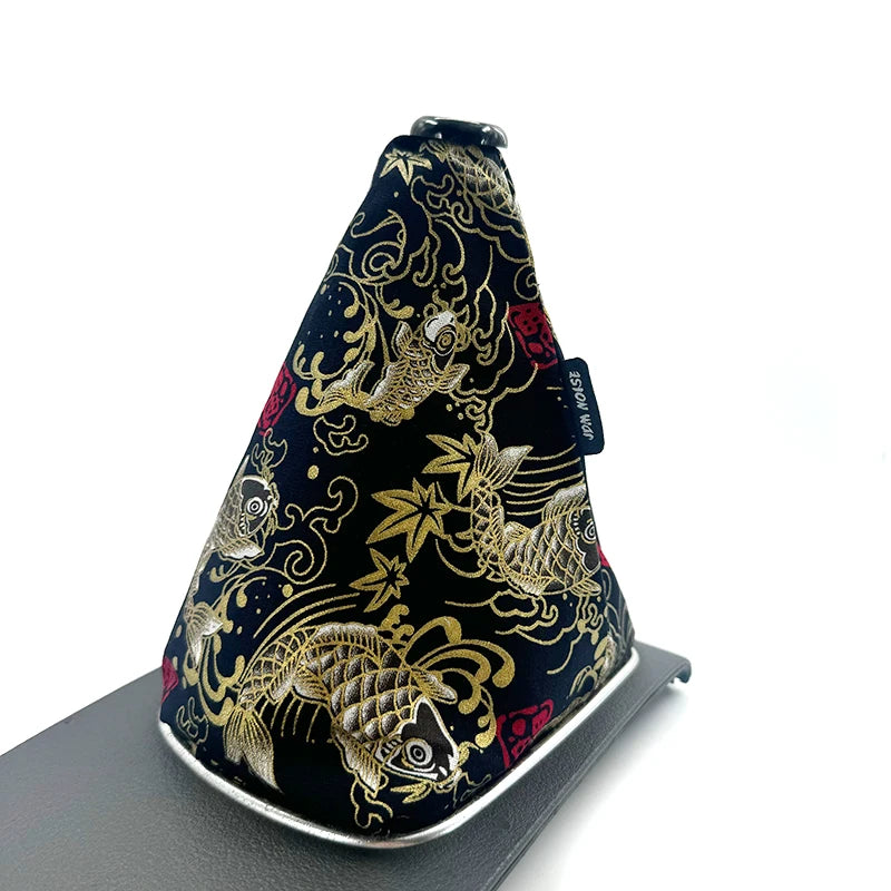 Housse de levier de vitesse style kimono japonais