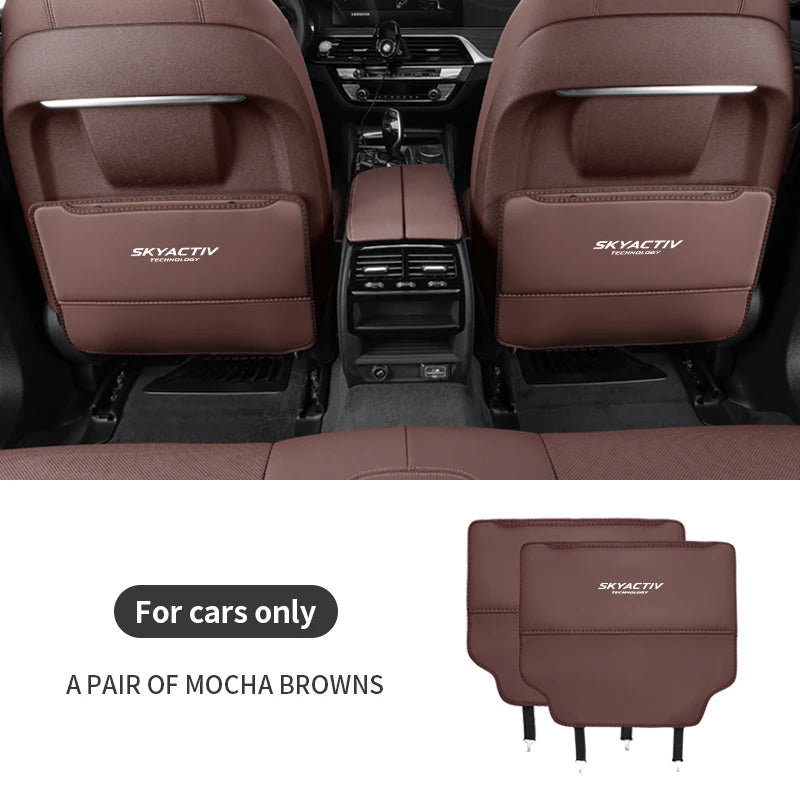 Protection anti-coup de pied de dossier avec rangement - Édition SKYACTIV