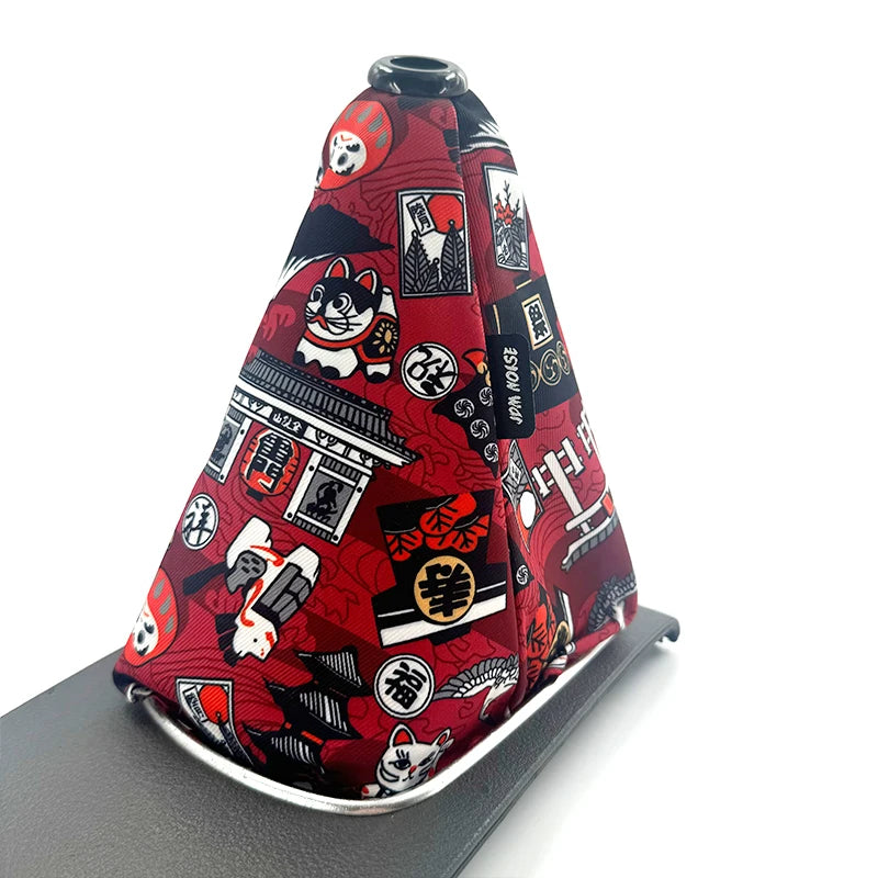 Housse de levier de vitesse style kimono japonais