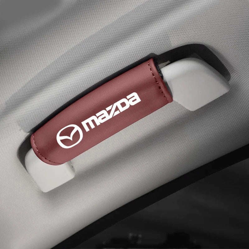 Protège-poignées de plafond en similicuir – Édition Mazda