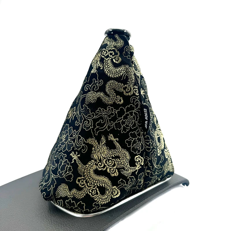 Housse de levier de vitesse style kimono japonais