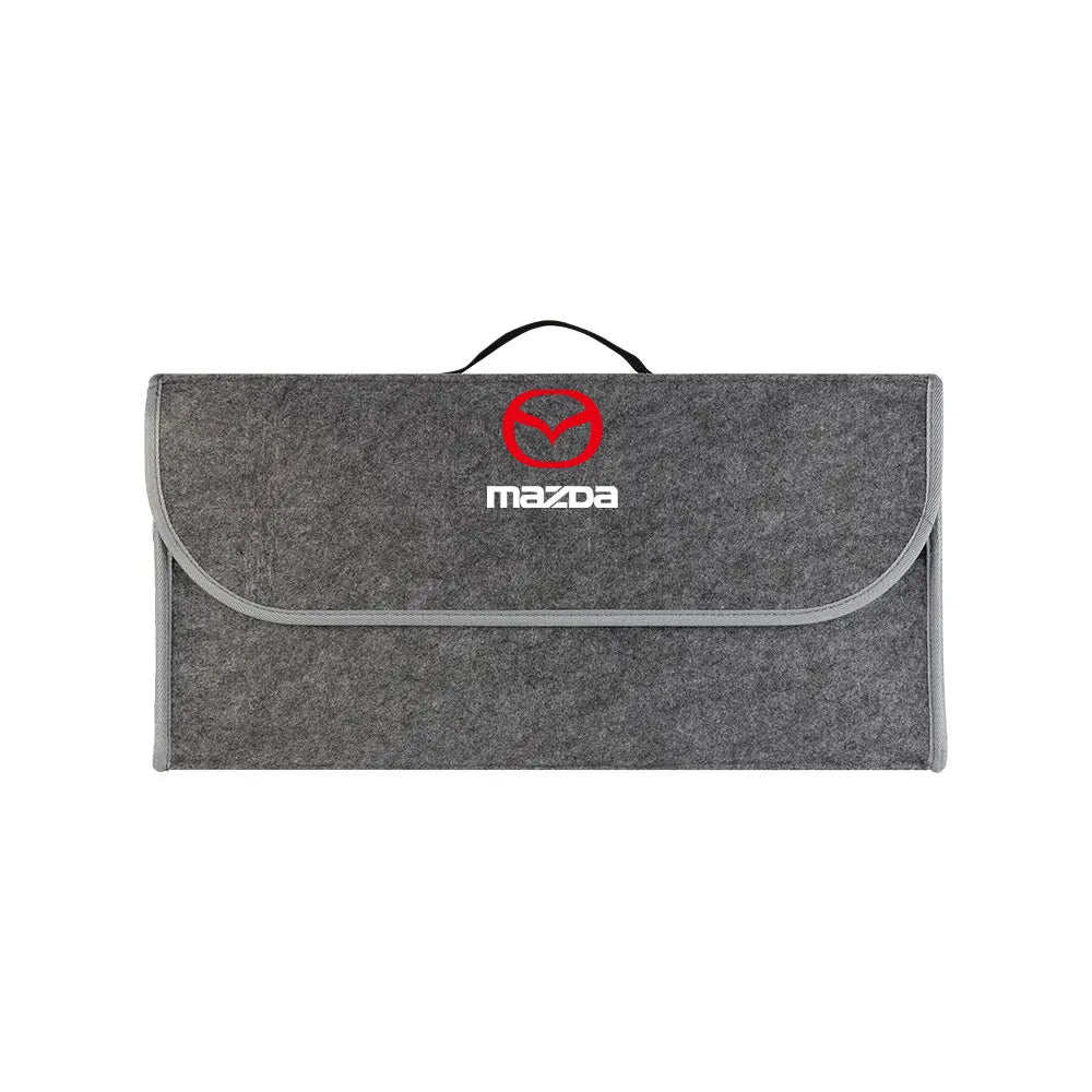 Boîte de rangement de coffre pliable en feutrine - Édition Mazda + MS