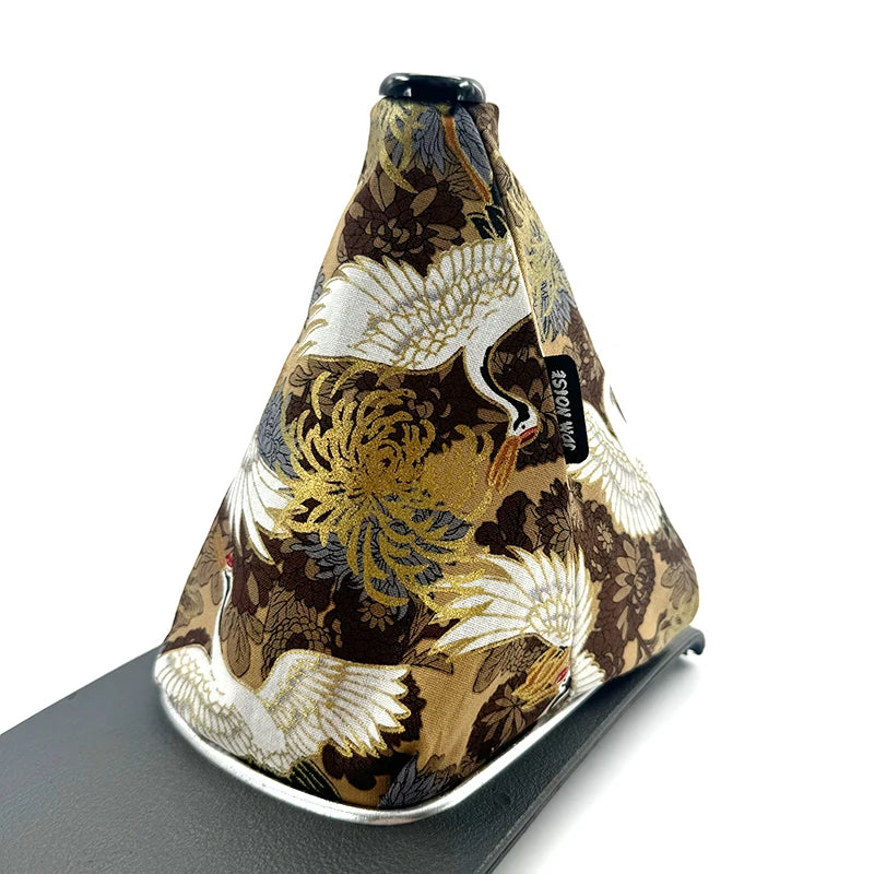 Housse de levier de vitesse style kimono japonais