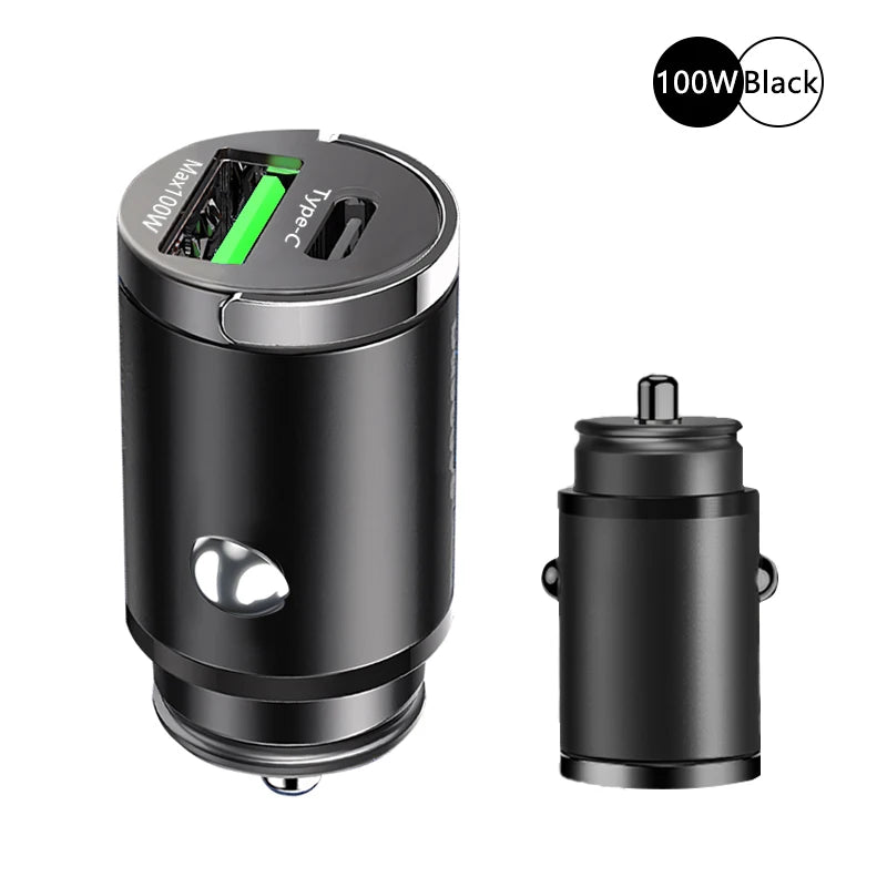 Chargeur allume-cigare ultra compact