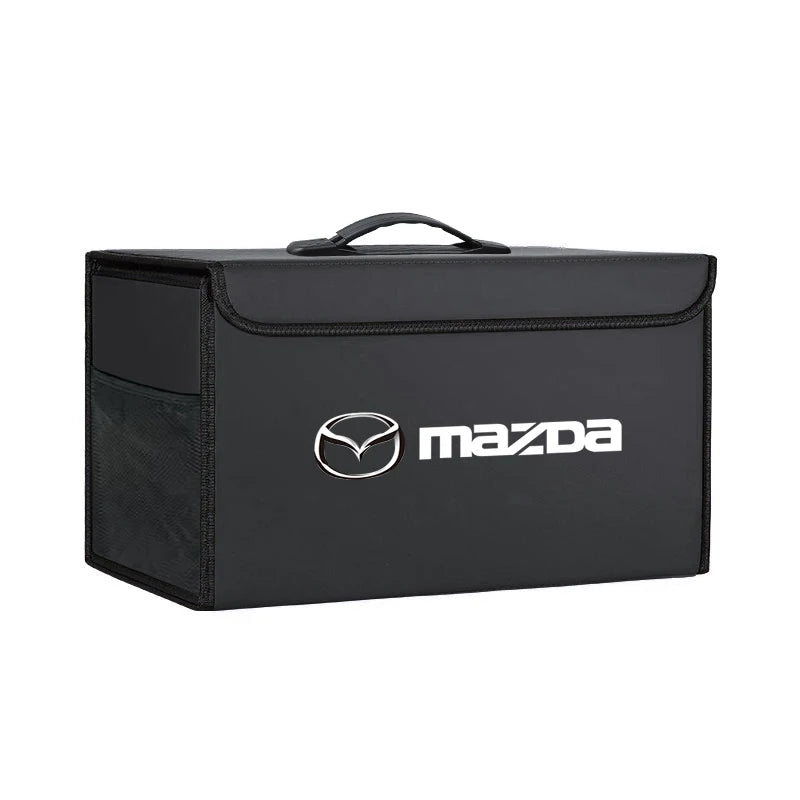 Boîte de rangement en cuir pour coffre – Édition Mazda