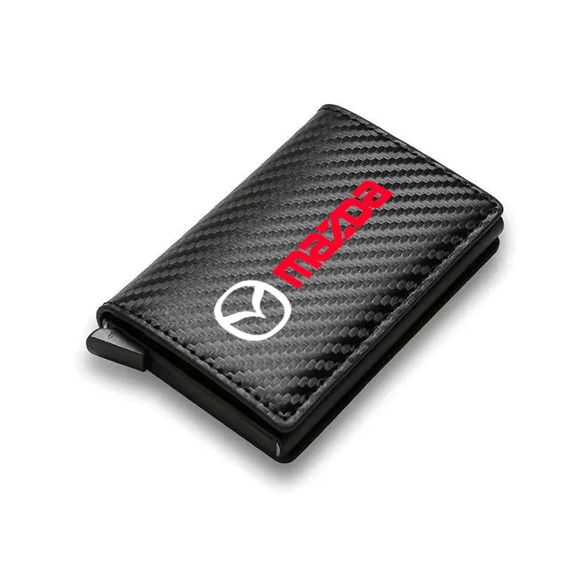 Porte-carte RFID en similicuir - Édition Mazda