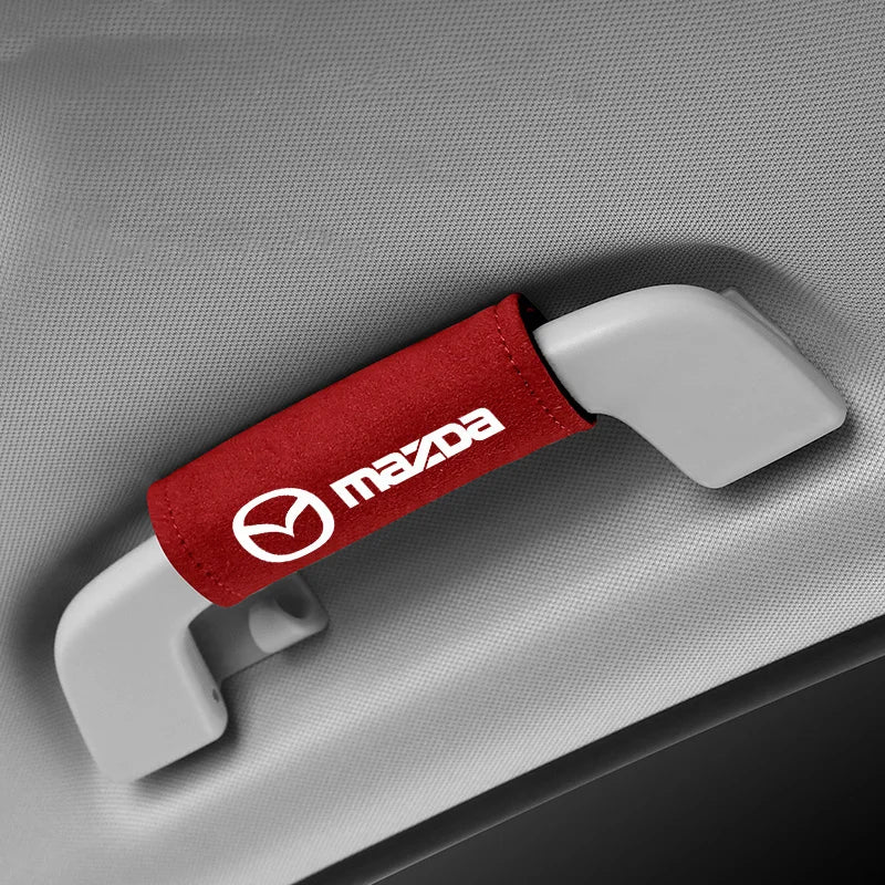 Protège-poignées de plafond en suédine – Édition Mazda
