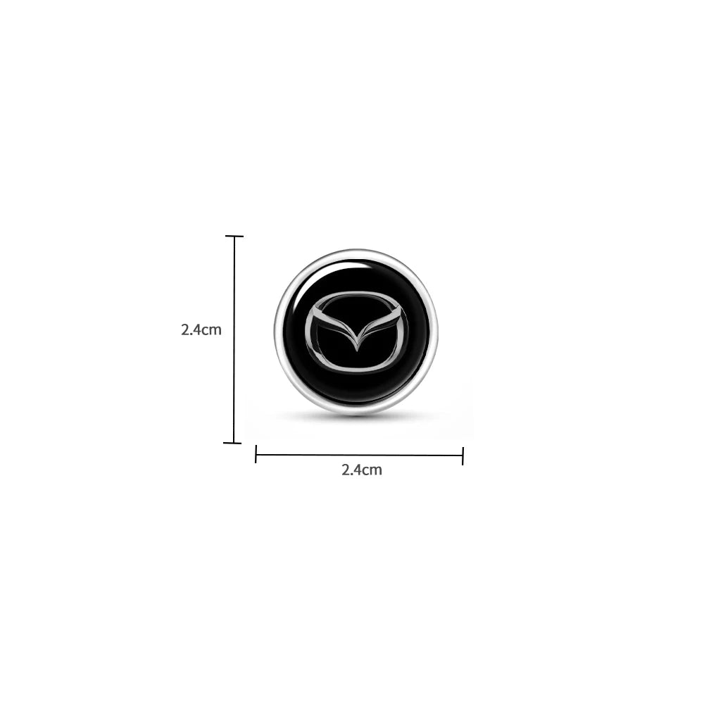 Crochet de rangement adhésif en métal – Édition Mazda