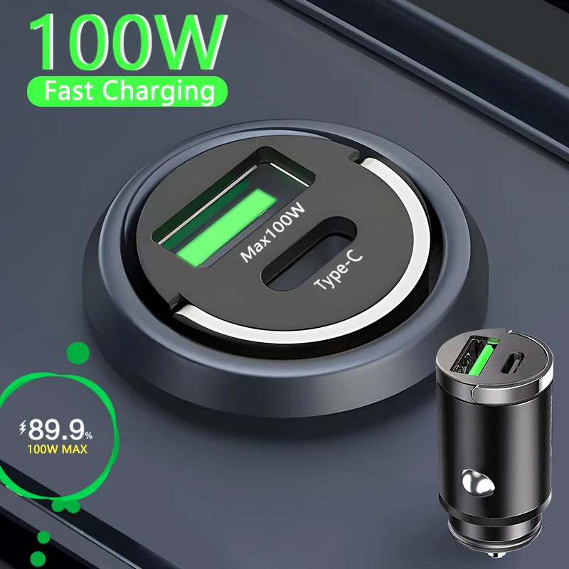 Chargeur allume-cigare ultra compact