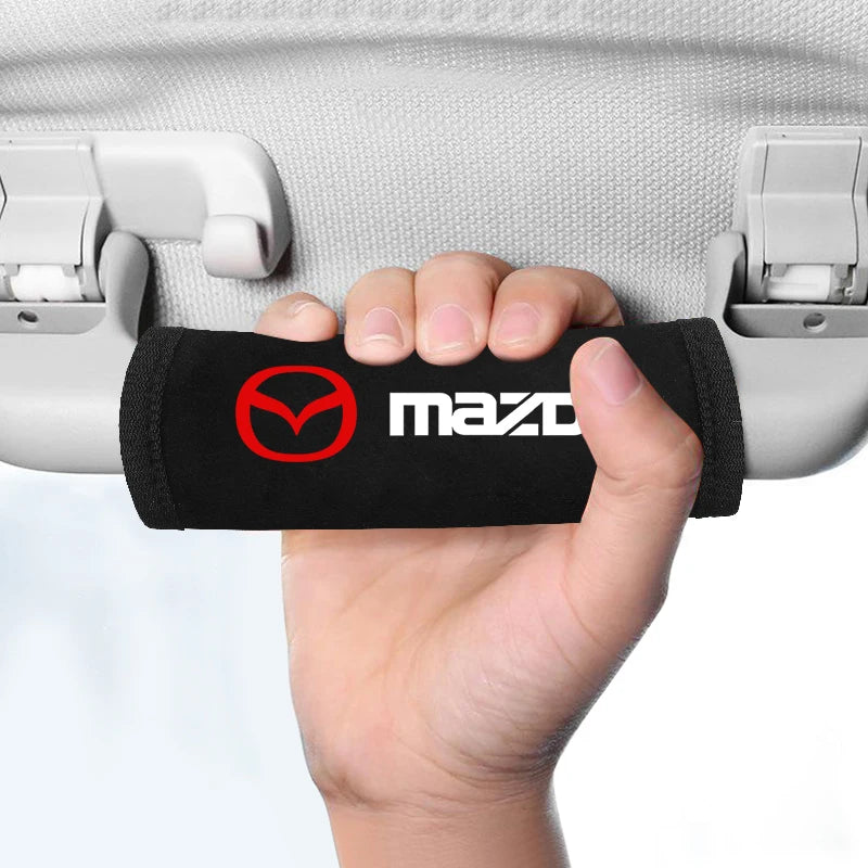 Protège-poignées de plafond en coton – Édition Mazda