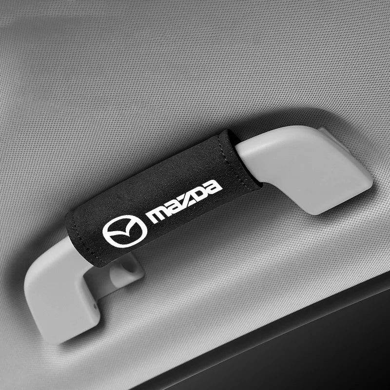Protège-poignées de plafond en suédine – Édition Mazda