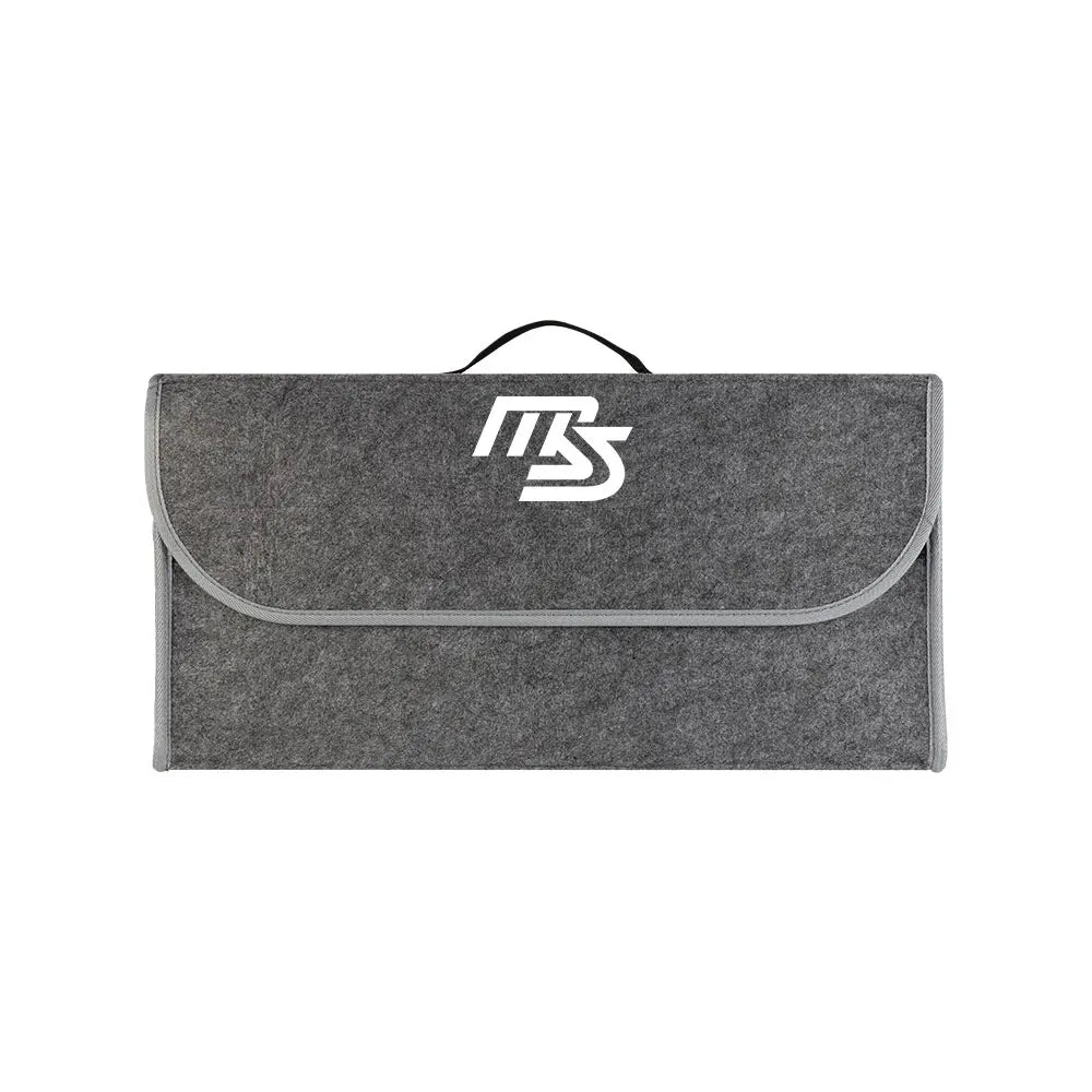 Boîte de rangement de coffre pliable en feutrine - Édition Mazda + MS