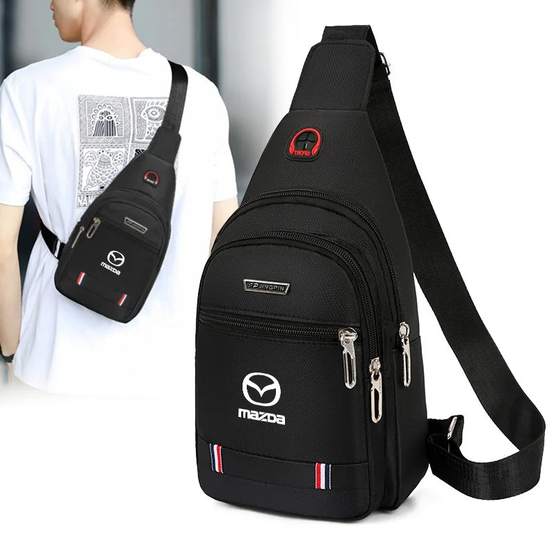 Sac bandoulière en nylon imperméable - Édition Mazda