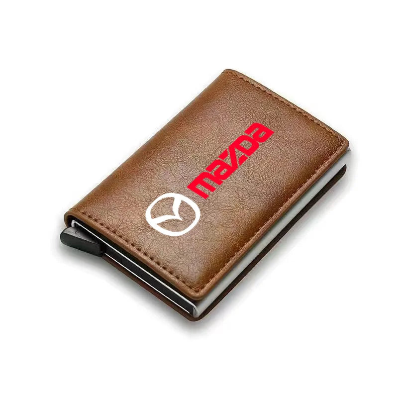 Porte-carte RFID en similicuir - Édition Mazda