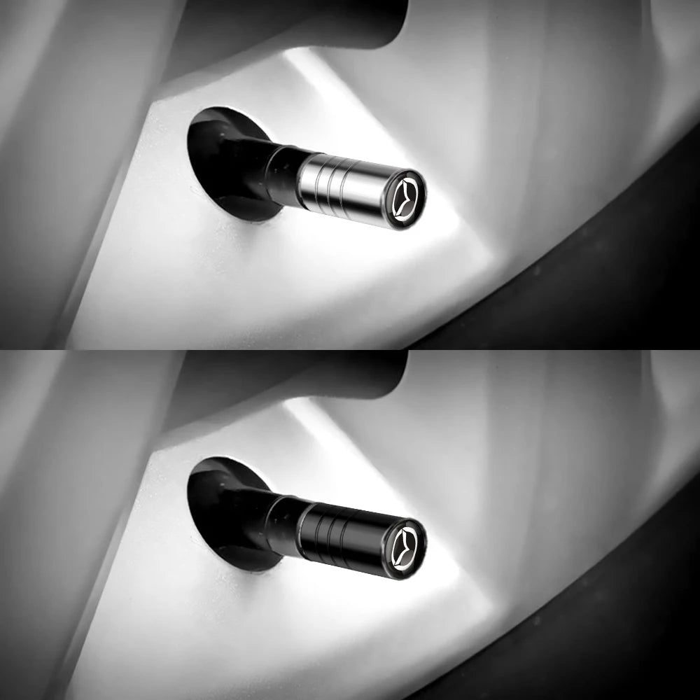 Capuchons de valve en métal – Édition Mazda