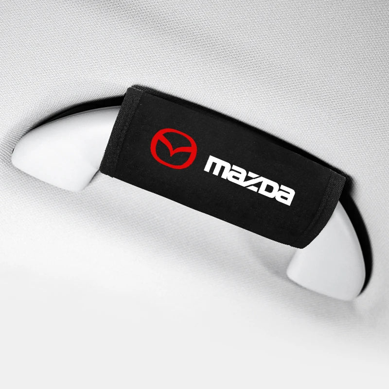 Protège-poignées de plafond en coton – Édition Mazda