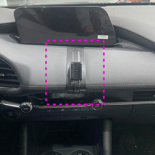 Support téléphone base sur mesure fixation magnétique ou chargeur sans fil