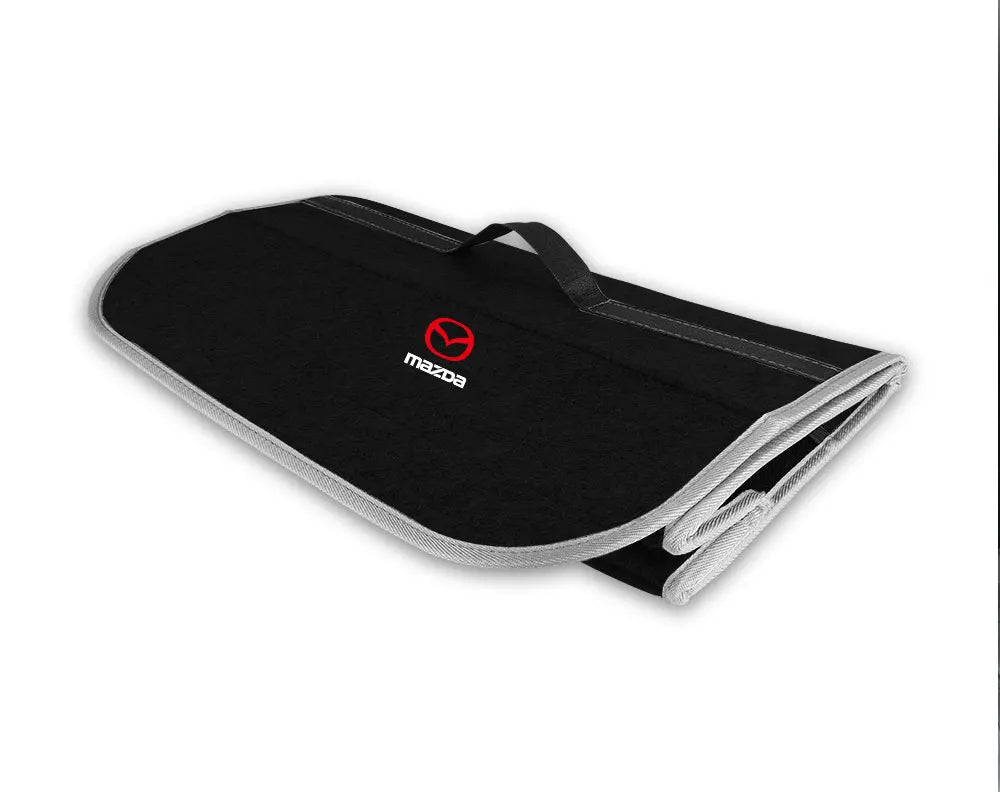 Boîte de rangement de coffre pliable en feutrine - Édition Mazda + MS
