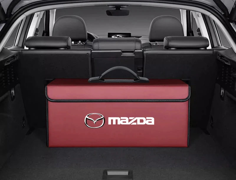 Boîte de rangement en cuir pour coffre – Édition Mazda