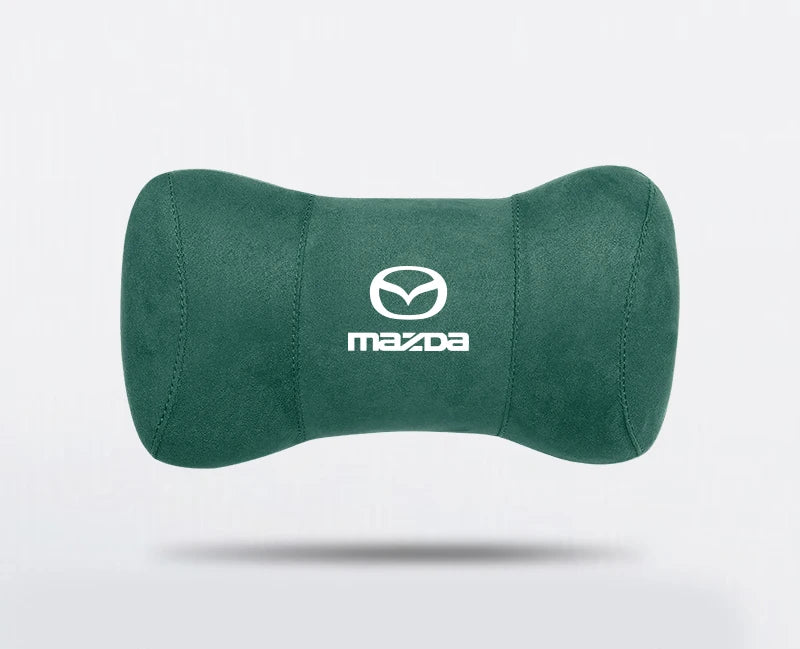 Coussin repose-tête en suédine – Édition Mazda