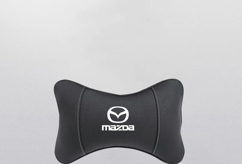 Coussin repose-nuque similicuir – Édition Mazda