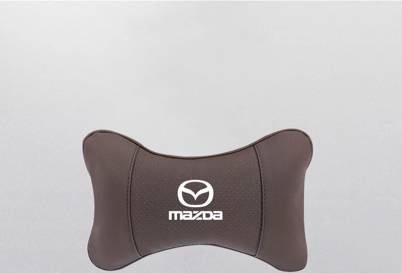 Coussin repose-nuque similicuir – Édition Mazda