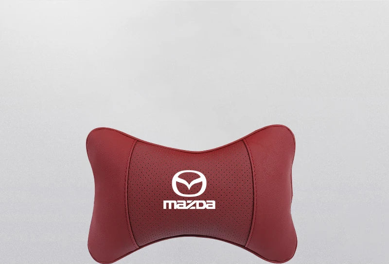 Coussin repose-nuque similicuir – Édition Mazda