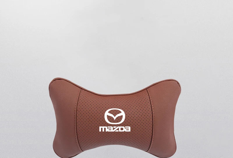Coussin repose-nuque similicuir – Édition Mazda
