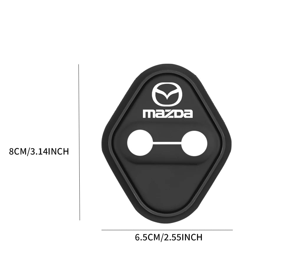 Protections en silicone pour verrous de porte – Édition Mazda