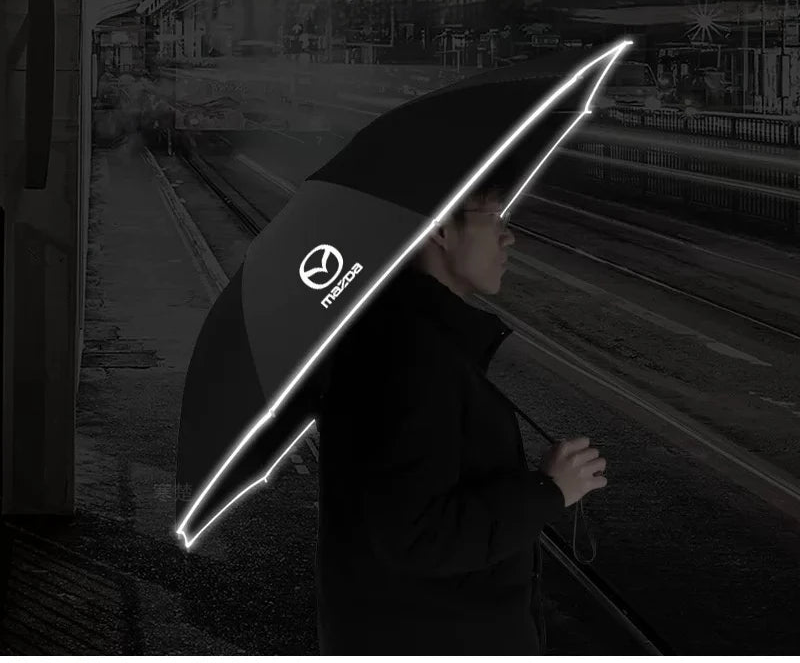 Parapluie étanche réfléchissant pliable – Édition Mazda