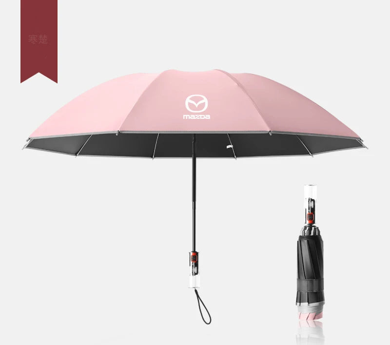 Parapluie étanche réfléchissant pliable – Édition Mazda
