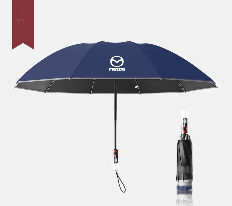 Parapluie étanche réfléchissant pliable – Édition Mazda