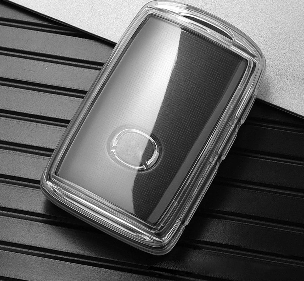 Coque en TPU transparent intégrale pour clé Mazda
