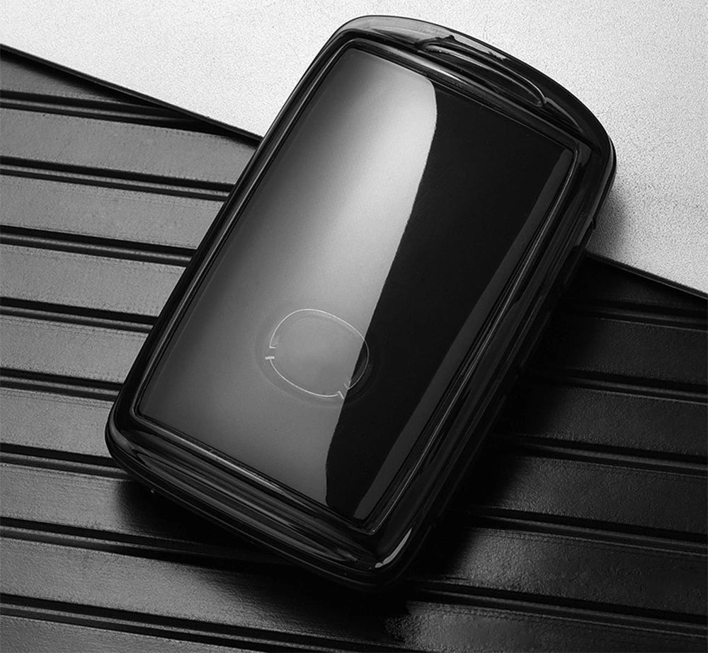 Coque en TPU transparent intégrale pour clé Mazda