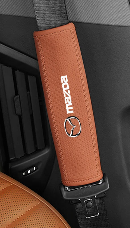 Coussin de ceinture de sécurité en similicuir doux – Édition Mazda