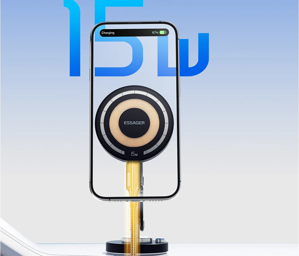 Support téléphone magnétique ou chargeur sans fil