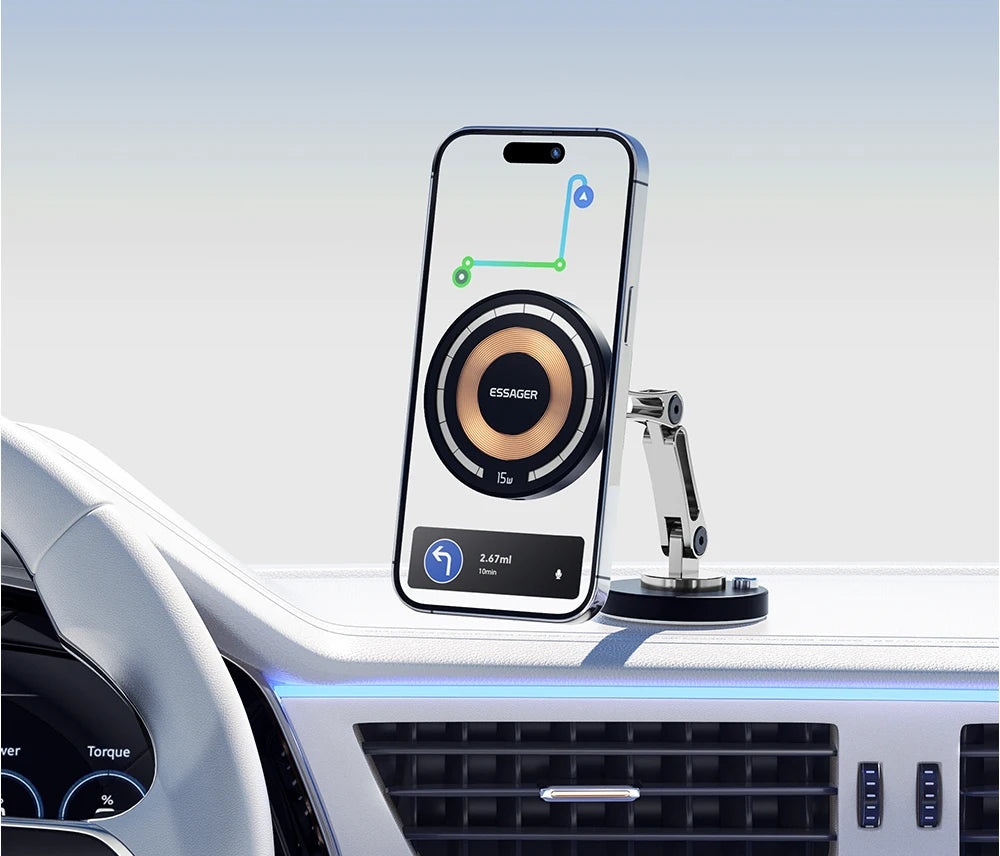 Support téléphone magnétique ou chargeur sans fil