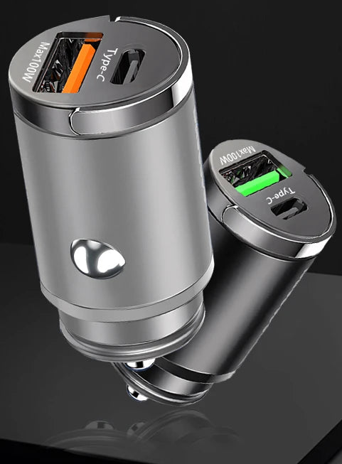 Chargeur allume-cigare ultra compact