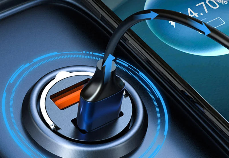 Chargeur allume-cigare ultra compact