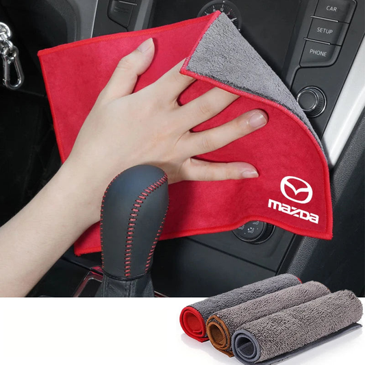 Chiffon microfibre en suèdine – Édition Mazda