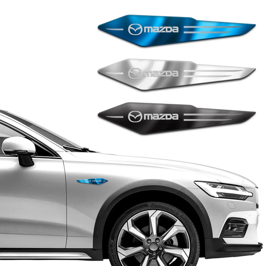 Stickers métal pour carrosserie - Édition Mazda