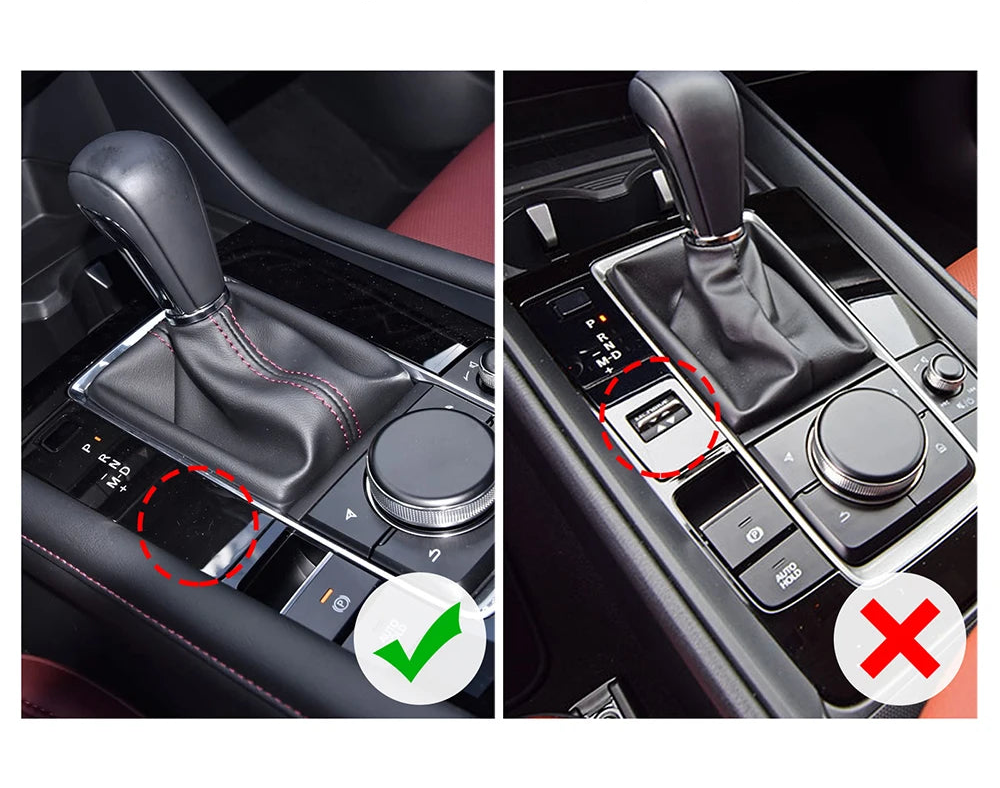 Protection console centrale et levier en suédine