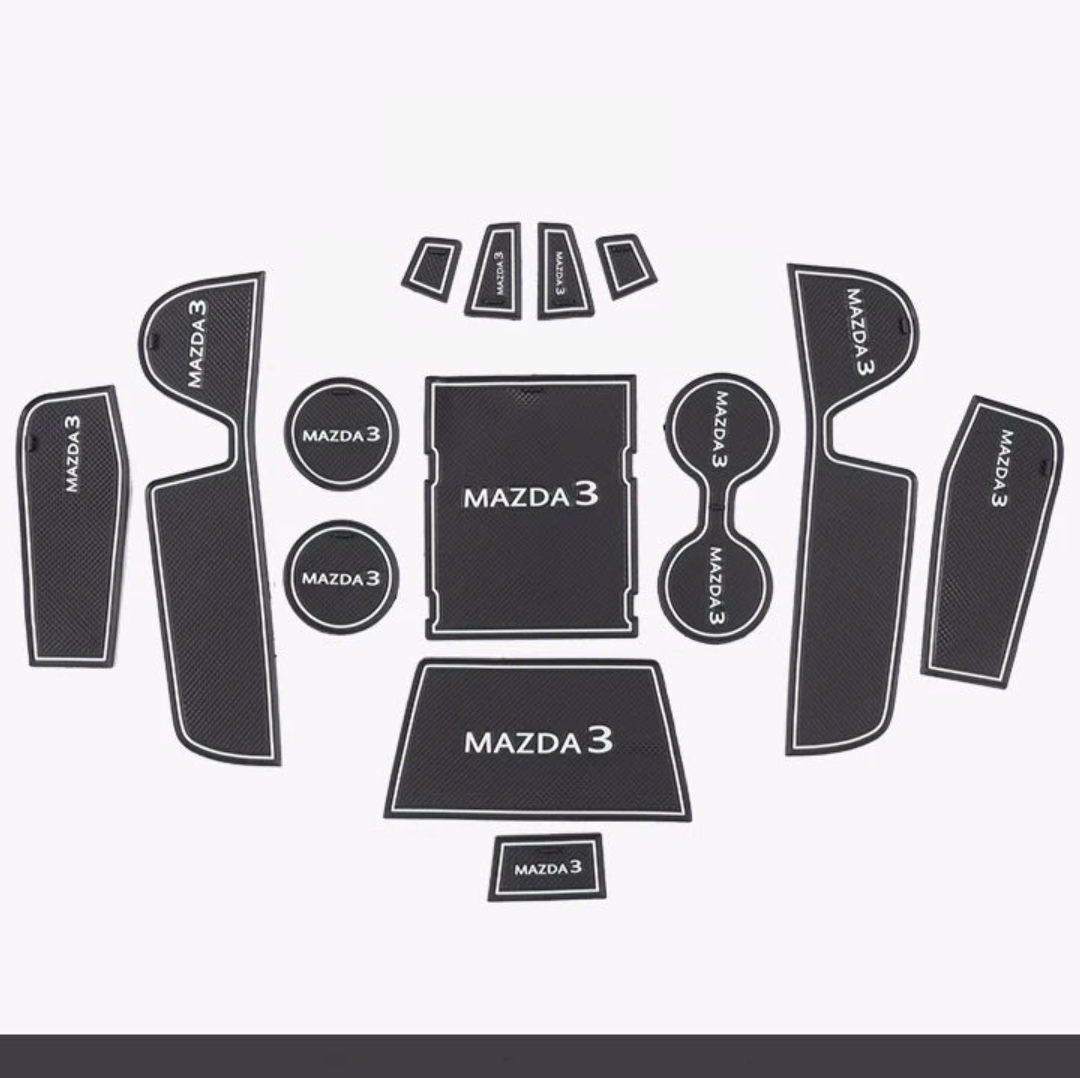 Tapis de Protection pour Compartiments (Anti-Dérapant) - Mazda
