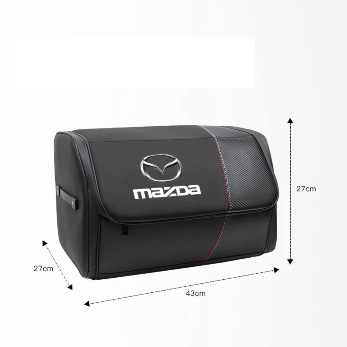 Organisateur de Coffre en Cuir Pliable (Style Zip) – Mazda